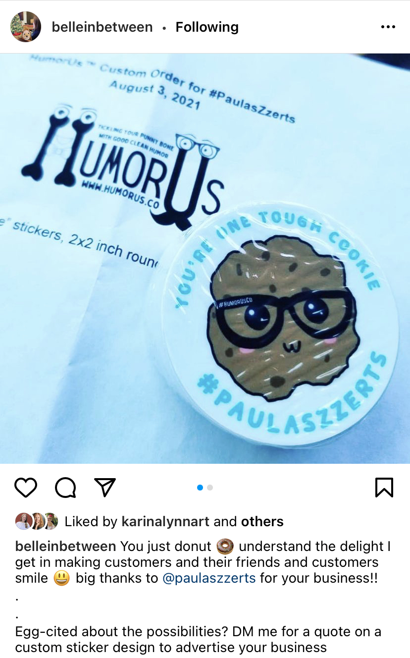 humorusco sticker custom order stickers 